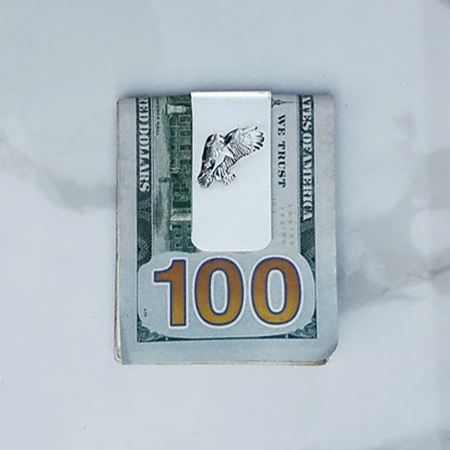 American Eagle Silver Money Clip