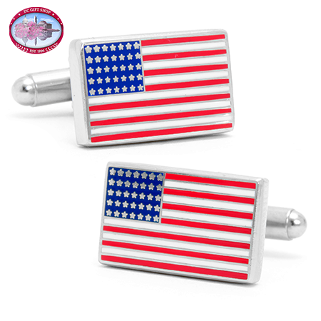 American Flag Cufflinks