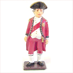 British General Metal Figurine