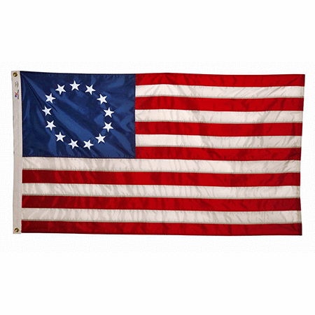 Betsy Ross 3' x 5' Nylon Outdoor Flag