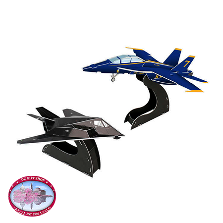 Blue Angels F/A-18/F117 3D Puzzle, 40-Piece