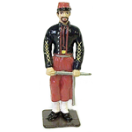 CONF. ZOUAVE METAL FIGURINE