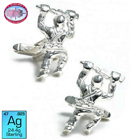 Crawling Soldier Cufflinks