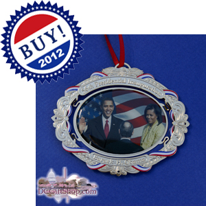 Vote Barack Obama Democrat Ornament