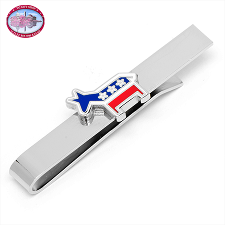 Democratic Donkey Tie Bar