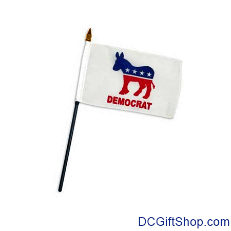 Democratic Party Office Desk Flag