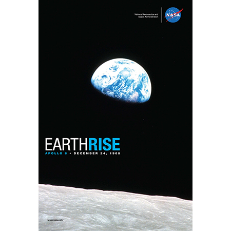 Apollo 8 Earth Rise Print