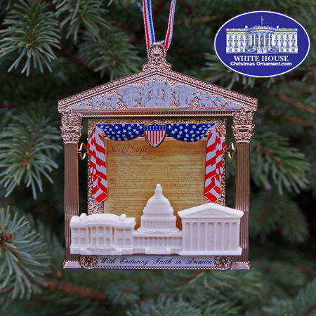 Enduring Faith in America Ornament