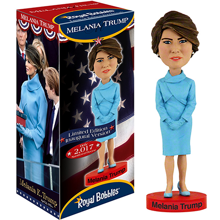 First Lady Melania Trump Limited Inaugural Edition Bobble Head