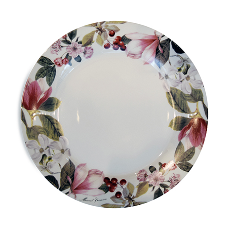 Martha Washington Garden Charger Plate