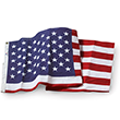 Official Government Specified U.S. 3'-6" x 6'-7.75" Outdoor Nylon Flag