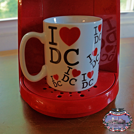 I Love DC Coffee Cup