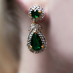 Jacqueline Kennedy Emerald Earrings