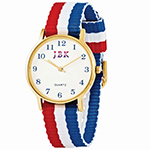 Kennedy American Flag Watch