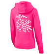 Ladies Lightweight Full Zip Hooded Cherry Blossom Jacket