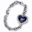 Ladies NBA Washington Wizards Heart Watch