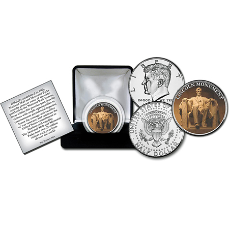 Lincoln Memorial Commemorative Coin