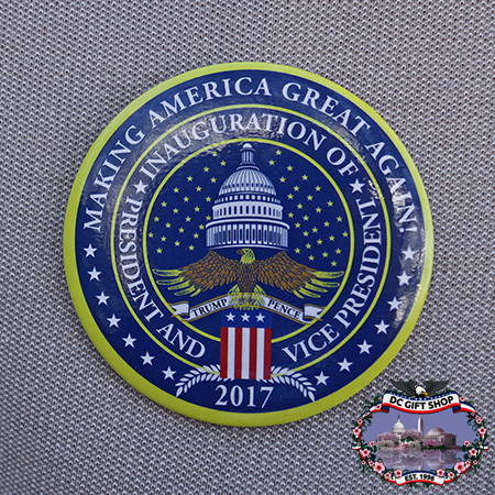 Round 2017 Inauguration Button