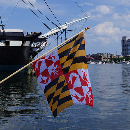 Maryland Crab Flag