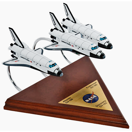 NASA Space Shuttle Orbiter Fleet 1:200