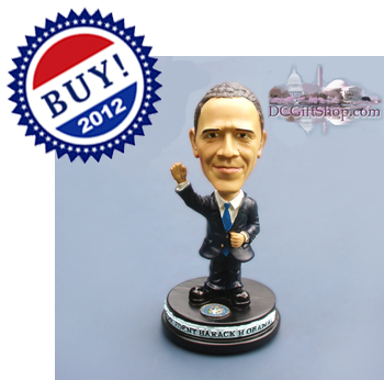 Vote 2012 Barack Obama Bobble Head