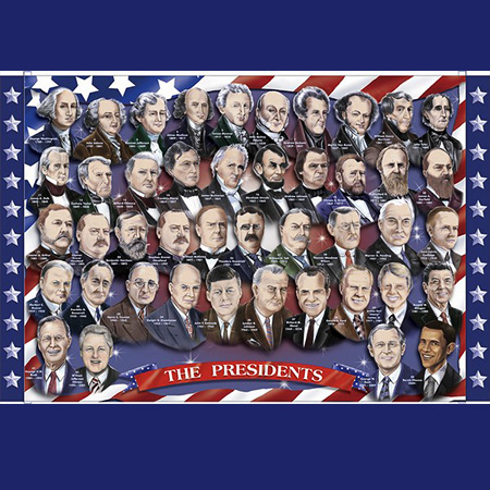 Presidents Floor Puzzle