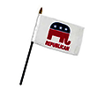 Republican Party Office Desk Flag