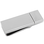 Silver 8GB USB Flash Drive Money Clip