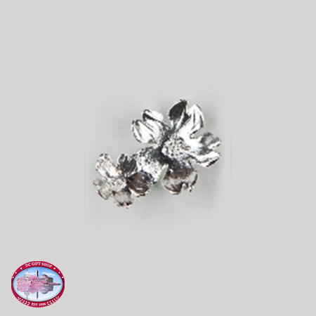 Sterling Blossom Lapel Pin