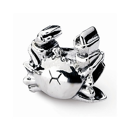 Sterling Silver Reflections Crab Bead