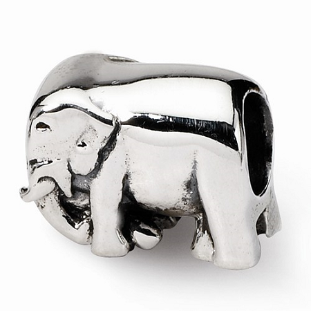 Sterling Silver Reflections Elephant Bead