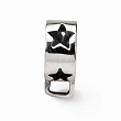 Sterling Silver Reflections Star w/Loop for Click-on Bead