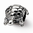 Sterling Silver Reflections Turtle Bead