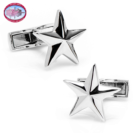 Sterling Star Cufflinks