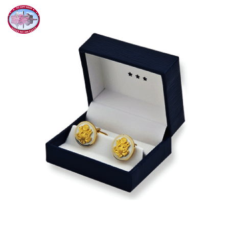 The Great Seal Cufflinks - White