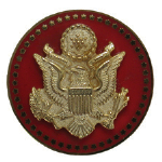 The Great Seal Lapel Pin - Red