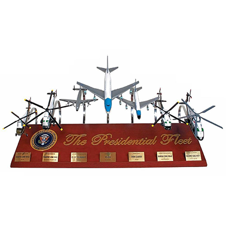 The Presidential Fleet Seven Aircraft Set 1:72