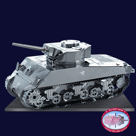 The Sherman Tank 3D Laser Cut Model