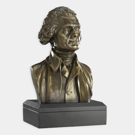 Thomas Jefferson 6" Bronze Bust