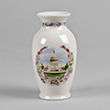 U.S. Capitol Cherry Blossom Porcelain Vase