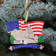 US Capitol Flag Ornament