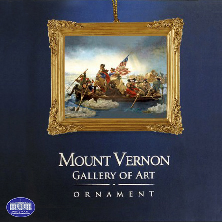 Washington Crossing The Delaware Framed Ornament