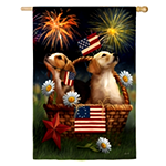 Yankee Doodle Dog Flag