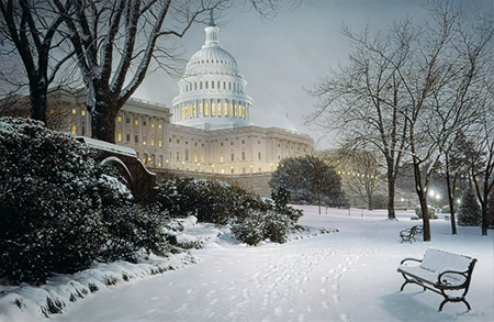 Evening on the Hill by Rod Chase